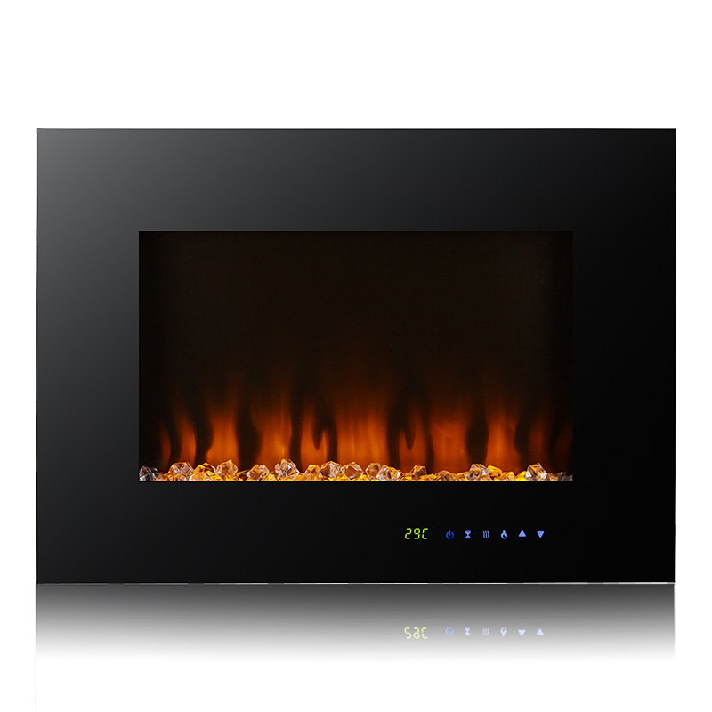 EF-1922F Sine Pedes 22 Inch Wall Eques et Freestanding Electric Fireplace, cum 12 Color Modi Backlight et 11 Color Modus Flammae Effectus